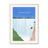 wall-art-print-canvas-poster-framed-Victoria Falls , By Henry Rivers-GIOIA-WALL-ART