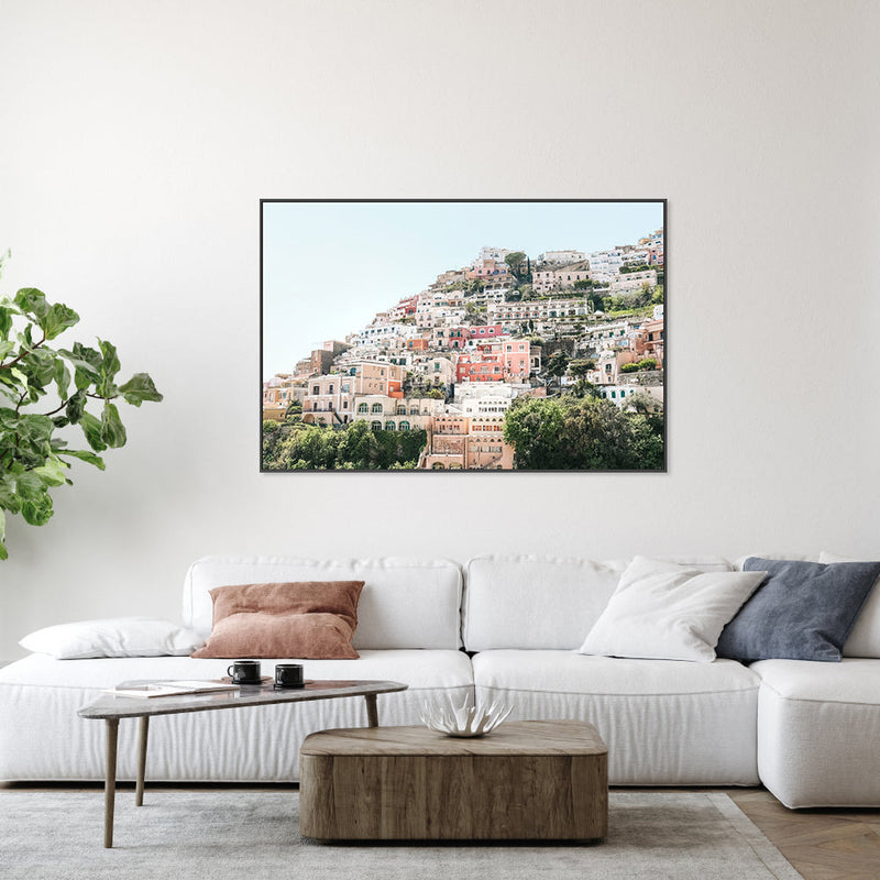 wall-art-print-canvas-poster-framed-Villa’s of Amalfi, Amalfi Coast, Italy , By Leggera Studio-7