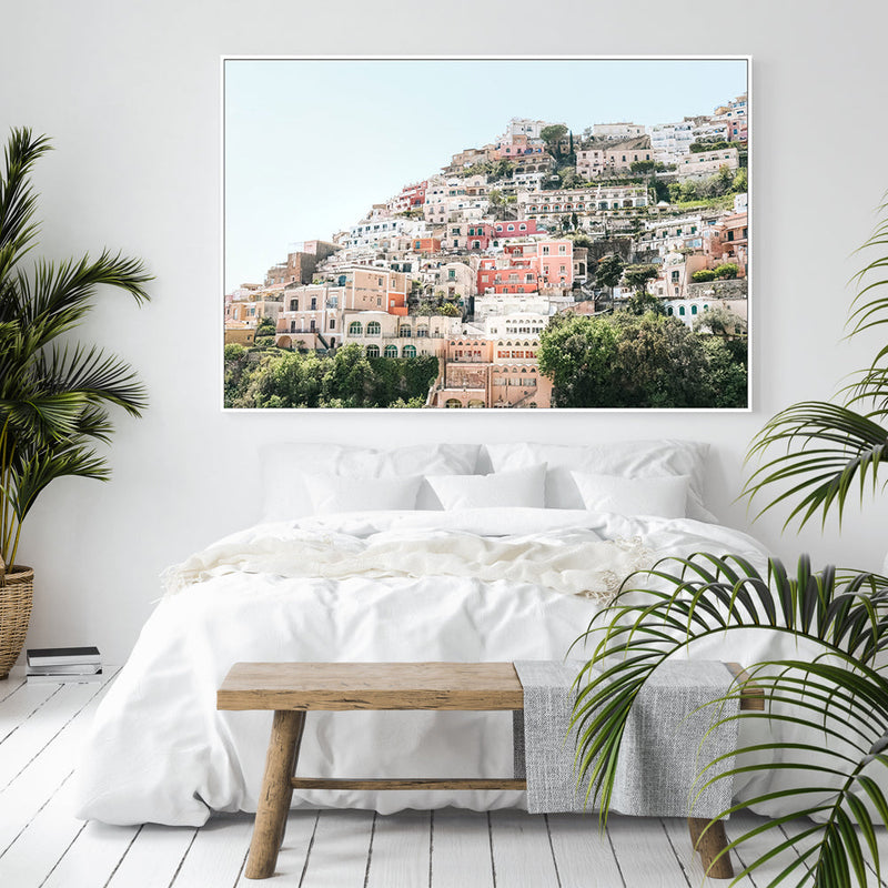 wall-art-print-canvas-poster-framed-Villa’s of Amalfi, Amalfi Coast, Italy , By Leggera Studio-8