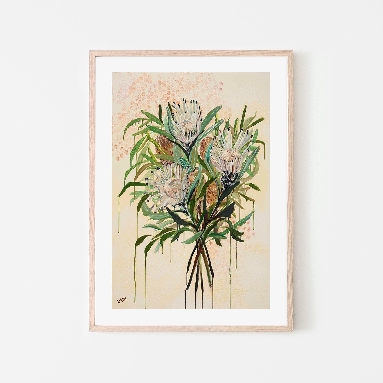 wall-art-print-canvas-poster-framed-Vintage Bouquet-6