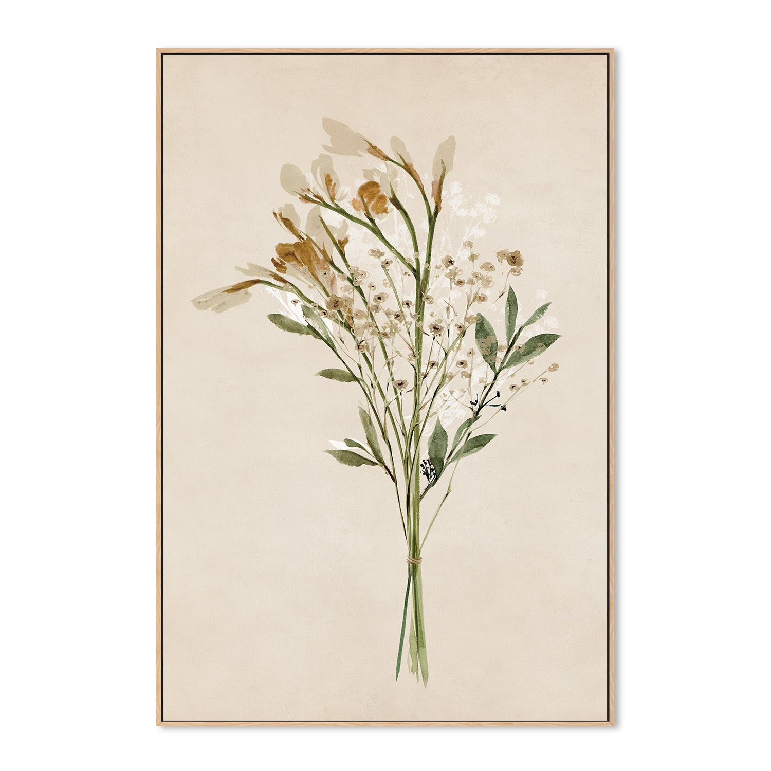 wall-art-print-canvas-poster-framed-Vintage Dried Bunch, Style B , By Isabelle Z-4