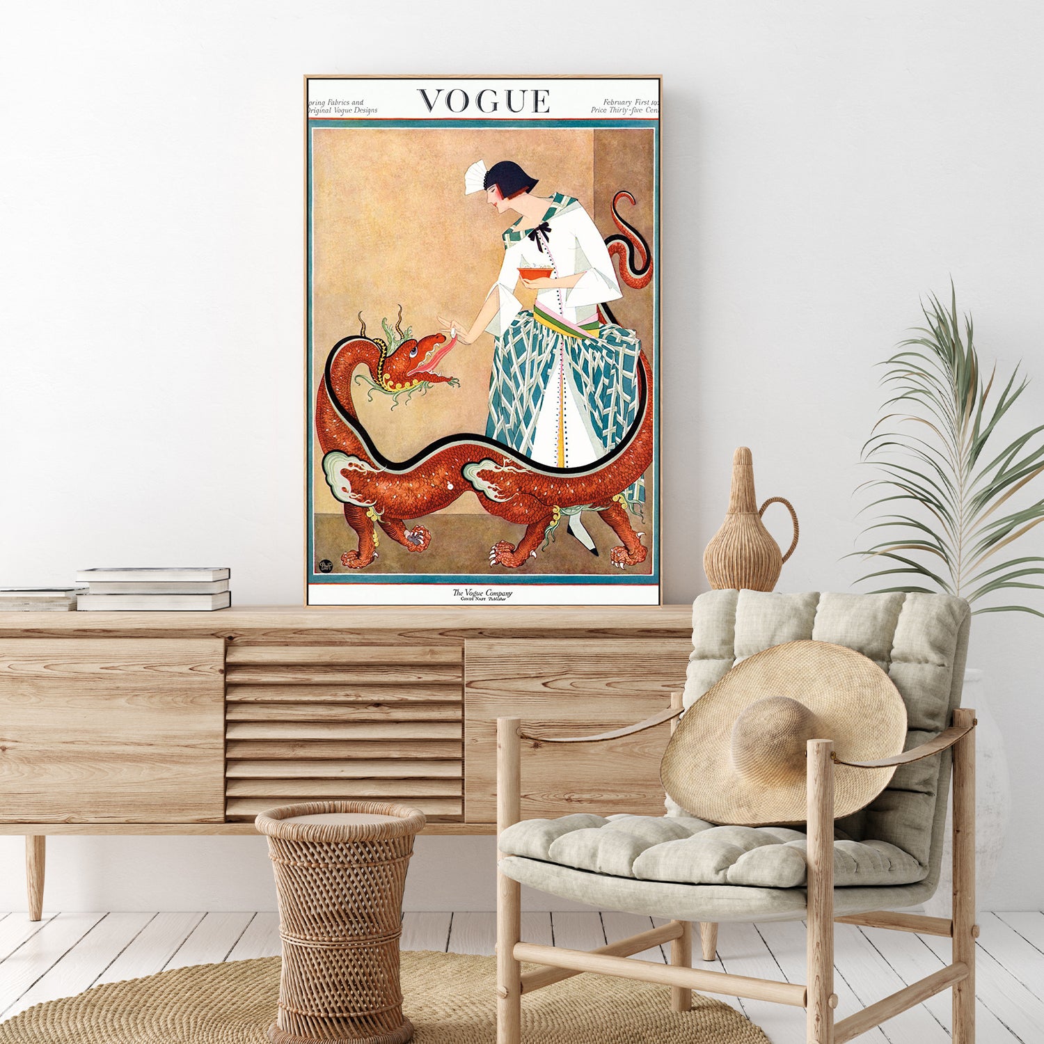 wall-art-print-canvas-poster-framed-Vintage Fashion Cover IX-6