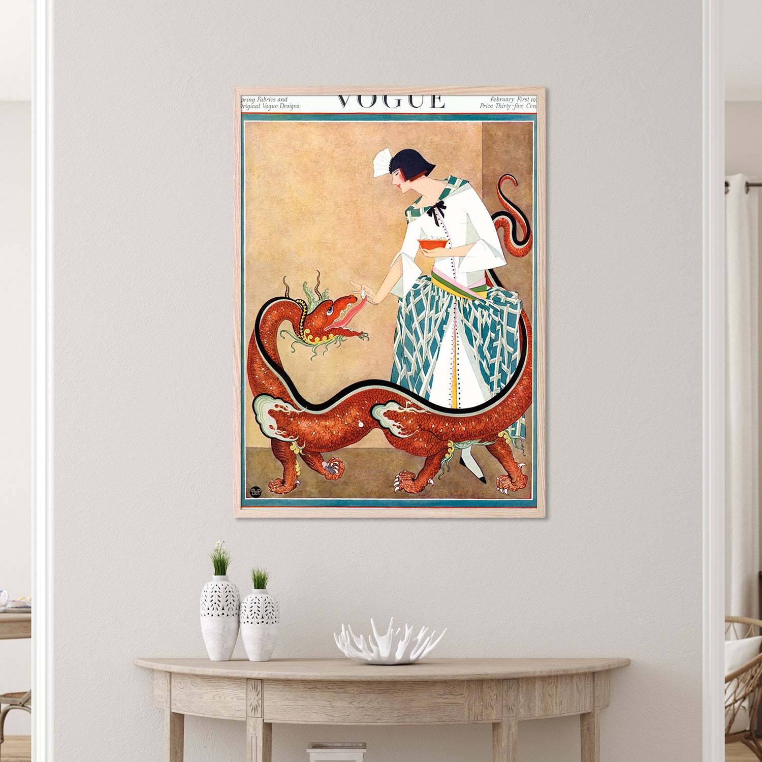 wall-art-print-canvas-poster-framed-Vintage Fashion Cover IX-8
