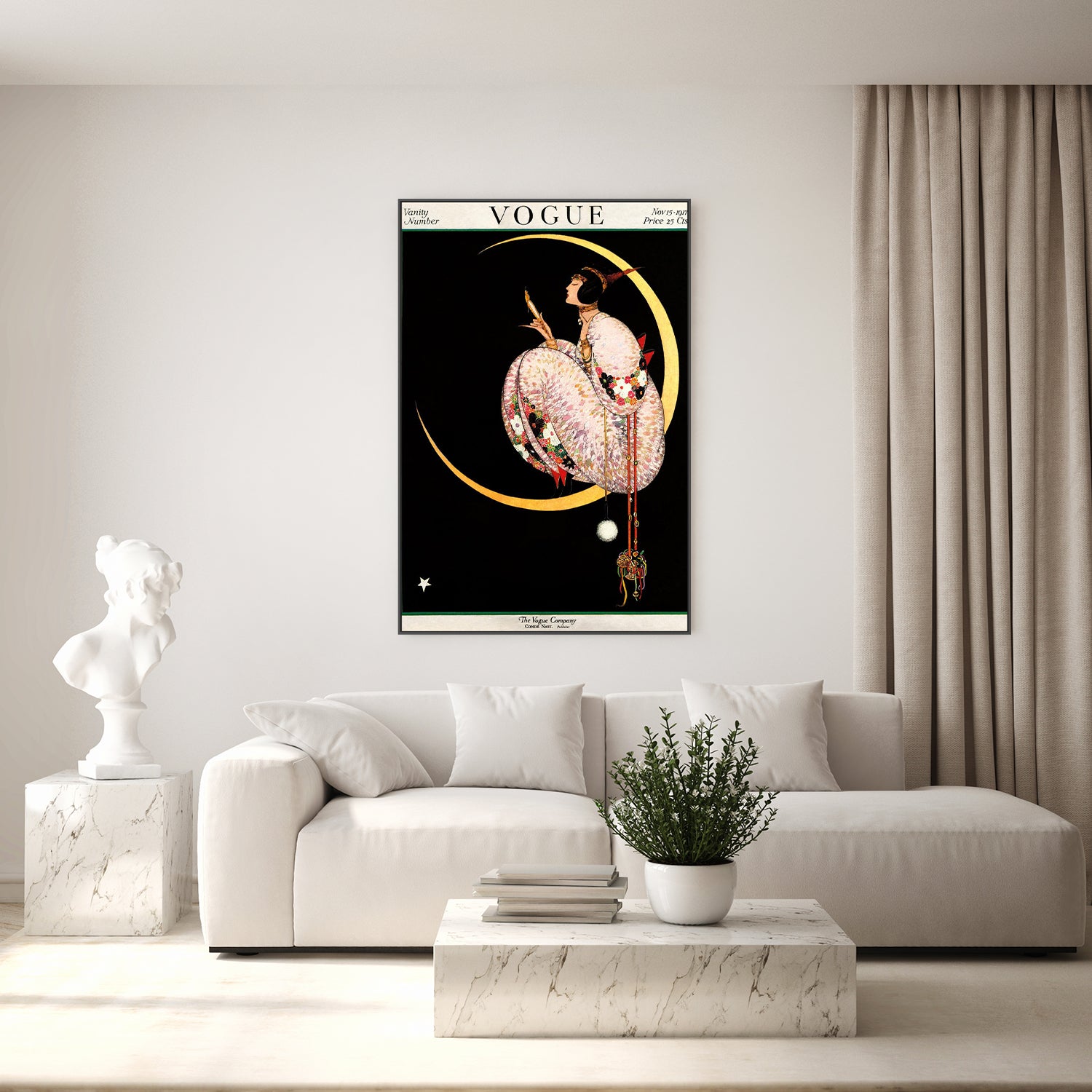 wall-art-print-canvas-poster-framed-Vintage Fashion Cover VI-6