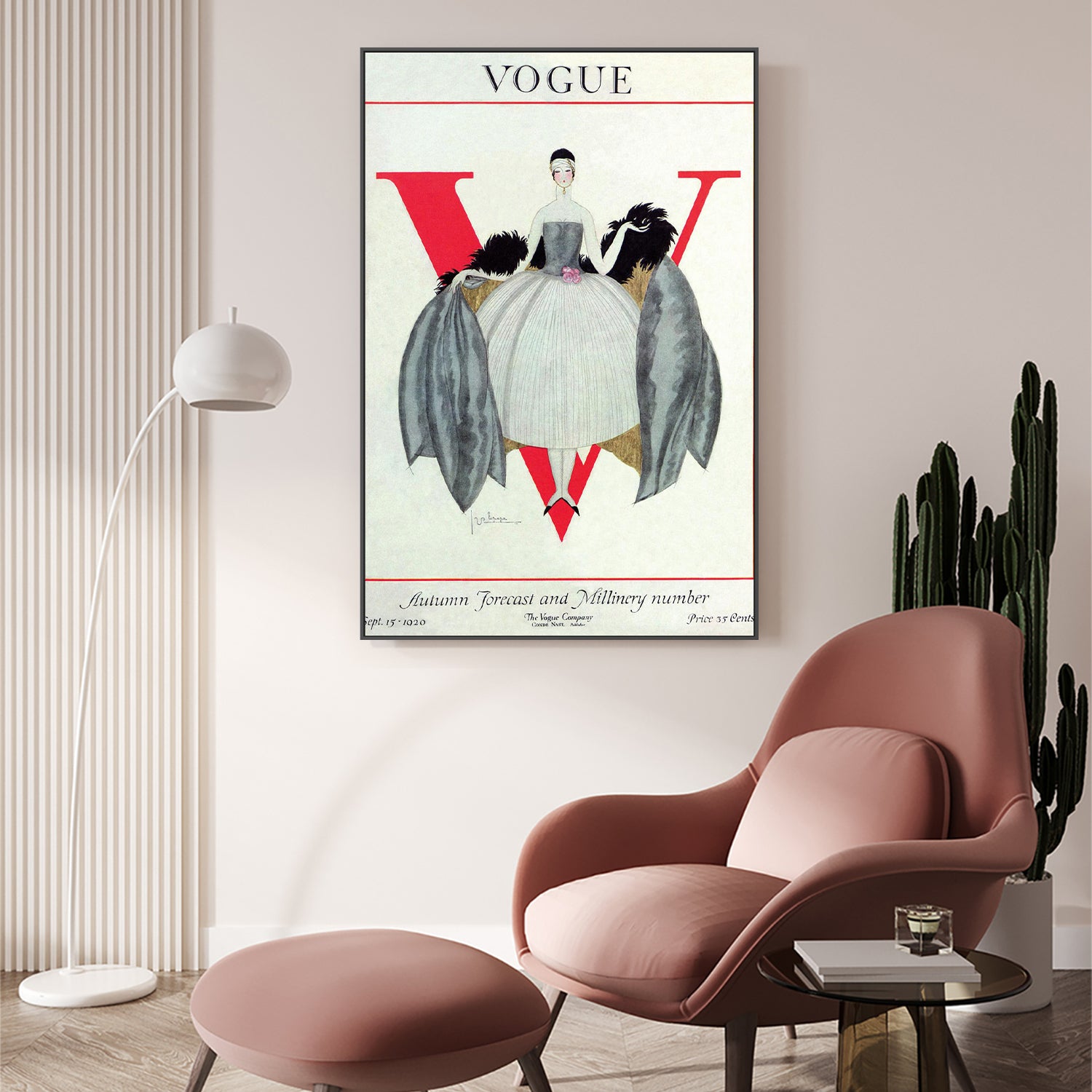 wall-art-print-canvas-poster-framed-Vintage Fashion Cover VII-7