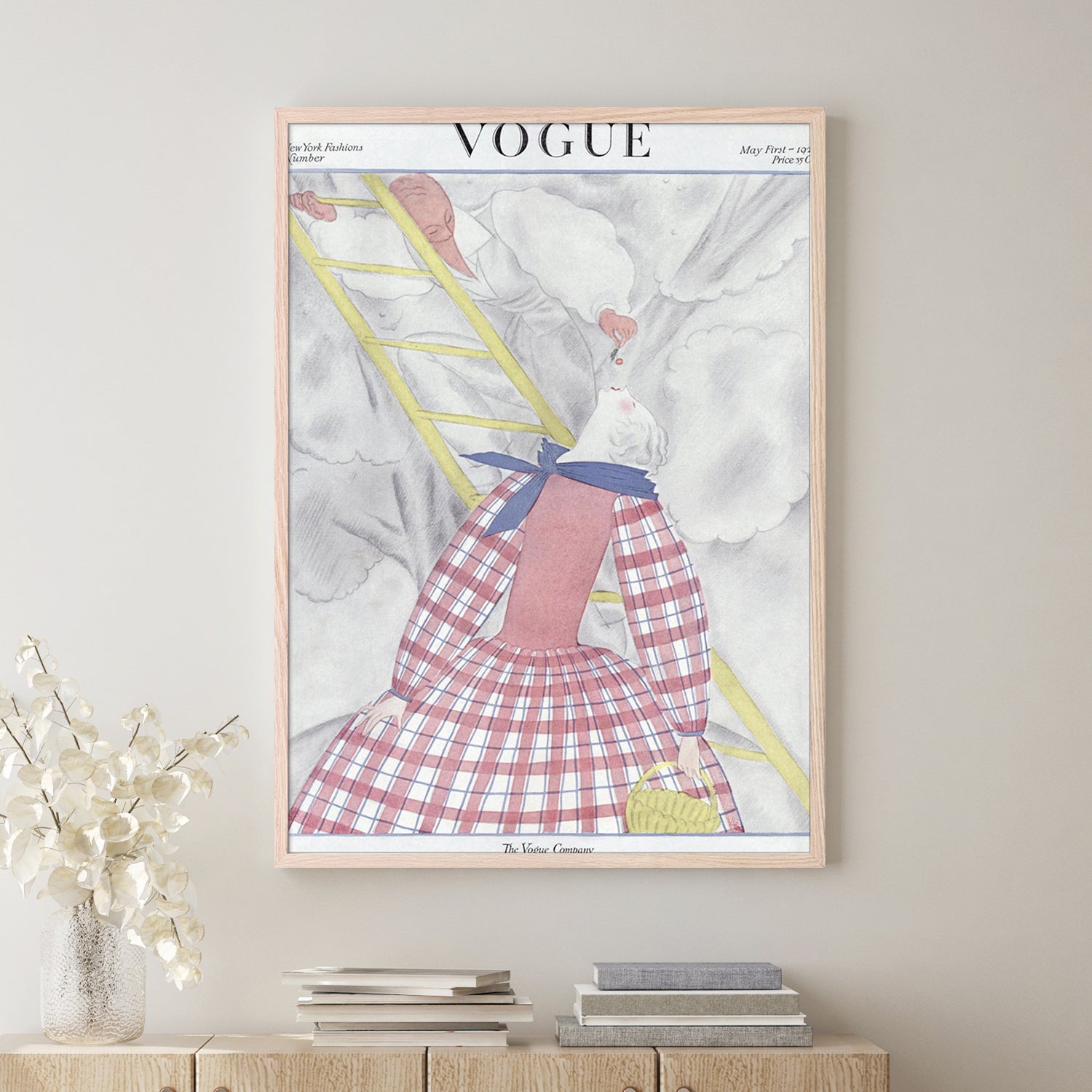 wall-art-print-canvas-poster-framed-Vintage Fashion Cover X-9