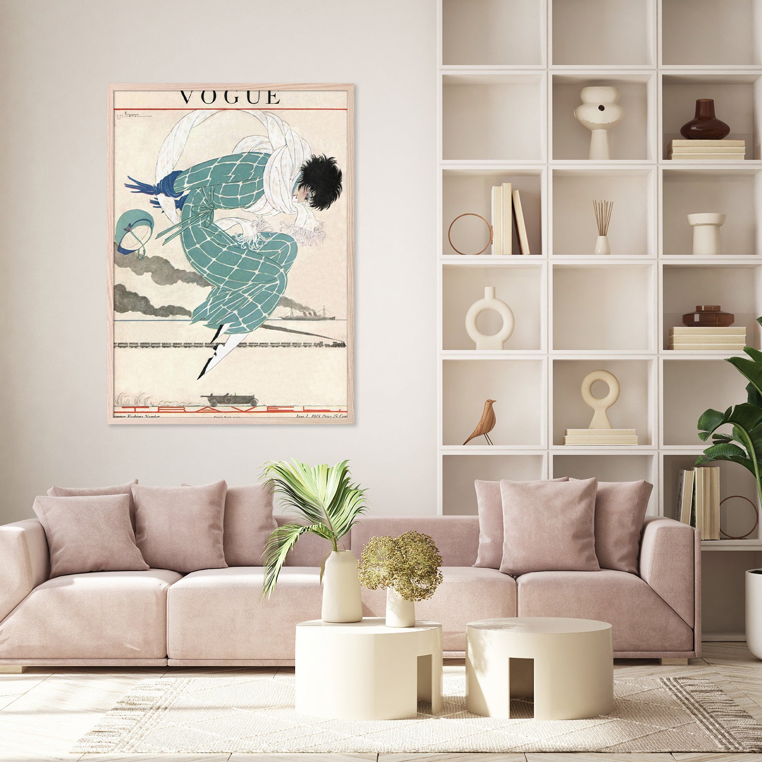 wall-art-print-canvas-poster-framed-Vintage Fashion Cover XII-6