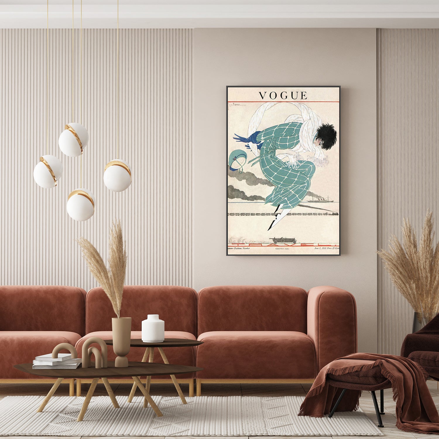 wall-art-print-canvas-poster-framed-Vintage Fashion Cover XII-7