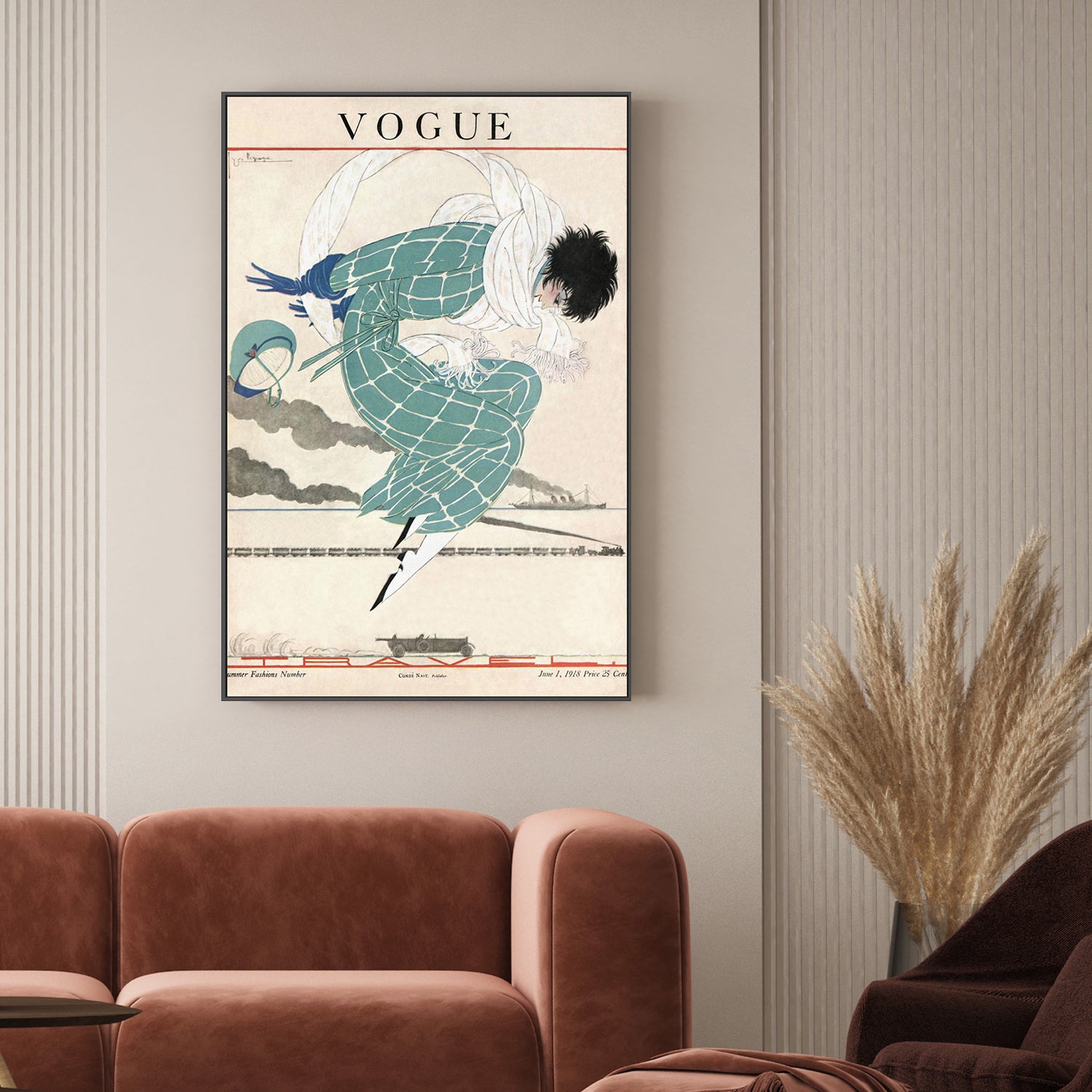 wall-art-print-canvas-poster-framed-Vintage Fashion Cover XII-8