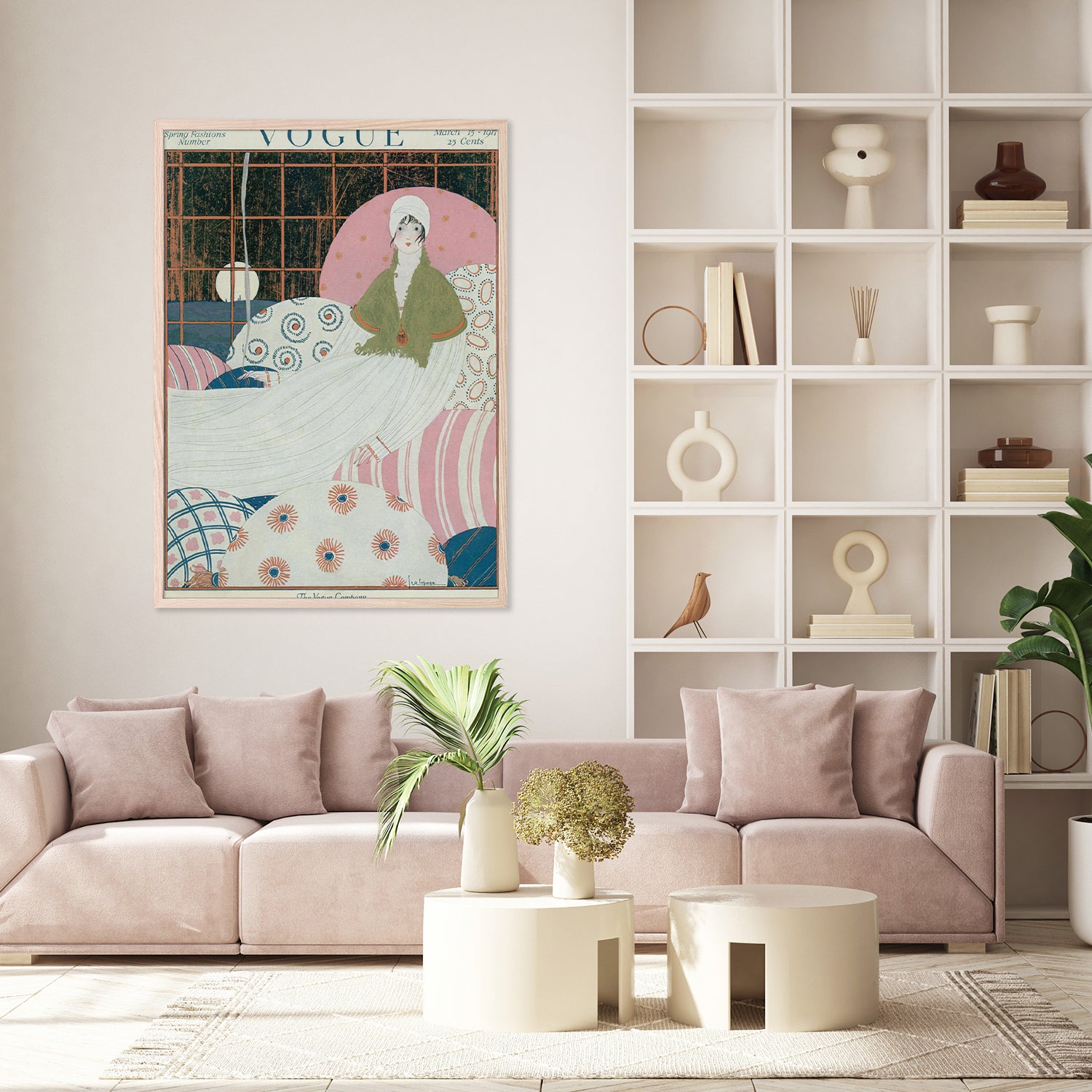 wall-art-print-canvas-poster-framed-Vintage Fashion Cover XIII-6