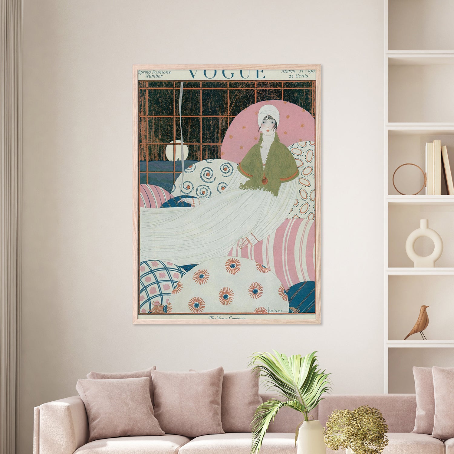 wall-art-print-canvas-poster-framed-Vintage Fashion Cover XIII-9