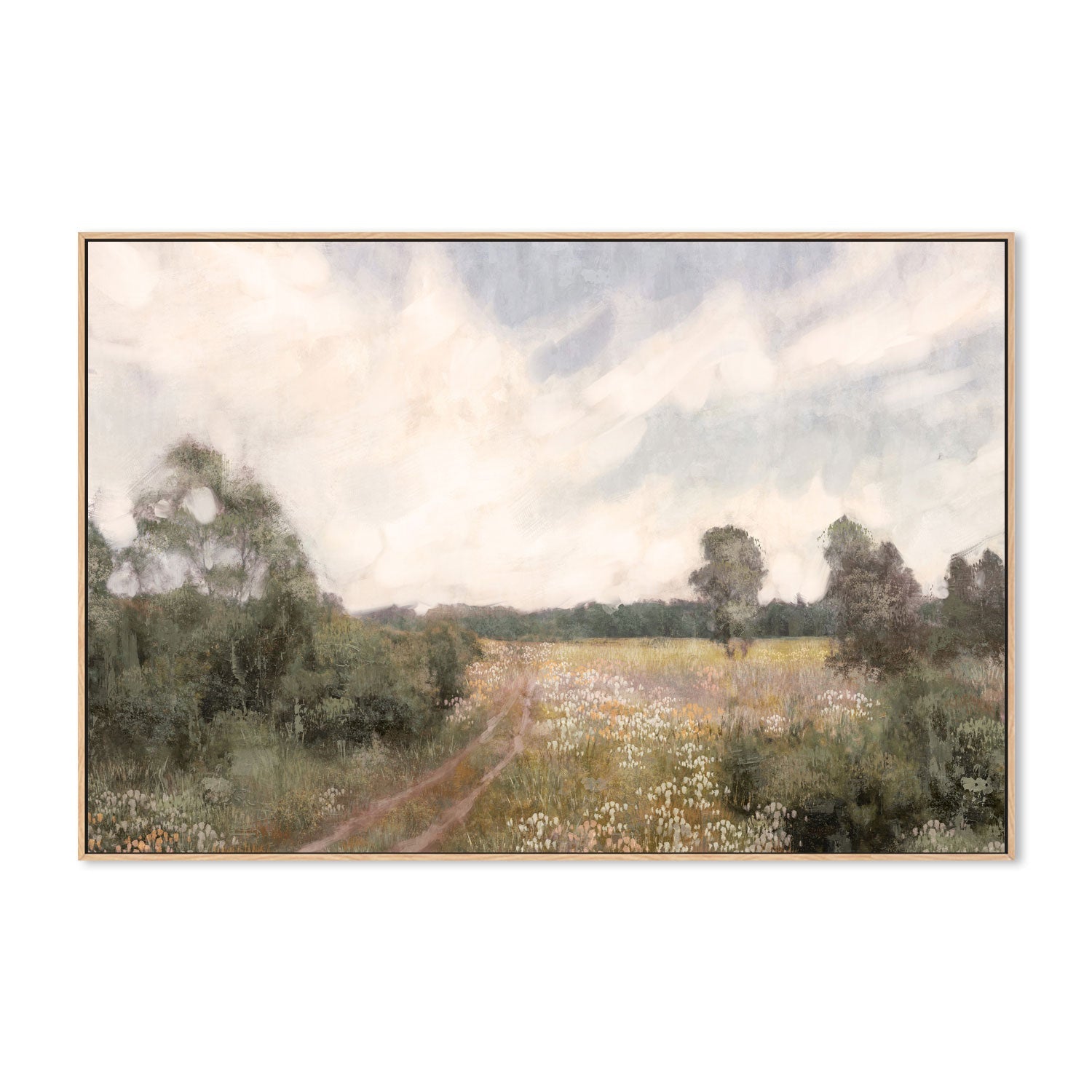 wall-art-print-canvas-poster-framed-Vintage Landscape, Style B , By Nina Blue-4