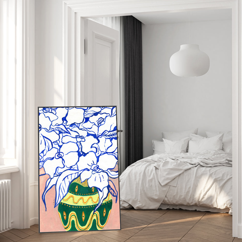 wall-art-print-canvas-poster-framed-Vintage Vase , By Chonticha Hanon-7