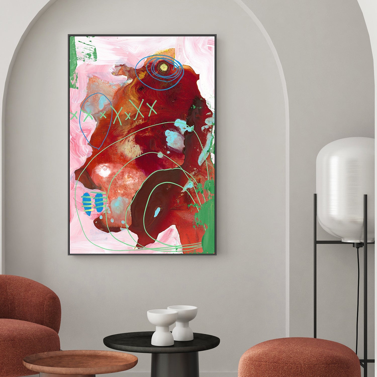 wall-art-print-canvas-poster-framed-Visionary Muse , By Aubrey-2