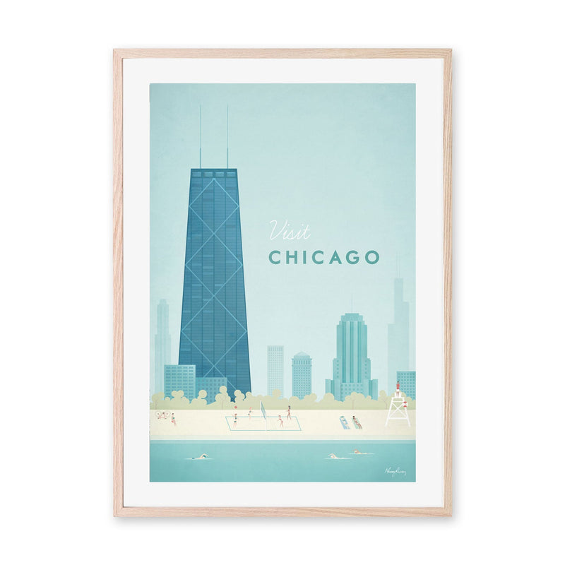 wall-art-print-canvas-poster-framed-Visit Chicago, United States , By Henry Rivers-GIOIA-WALL-ART
