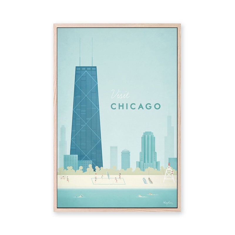wall-art-print-canvas-poster-framed-Visit Chicago, United States , By Henry Rivers-GIOIA-WALL-ART