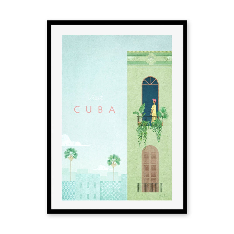 wall-art-print-canvas-poster-framed-Visit Cuba , By Henry Rivers-GIOIA-WALL-ART