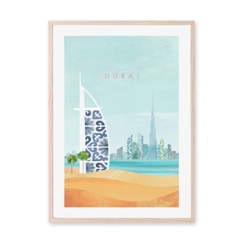 wall-art-print-canvas-poster-framed-Visit Dubai , By Henry Rivers-GIOIA-WALL-ART