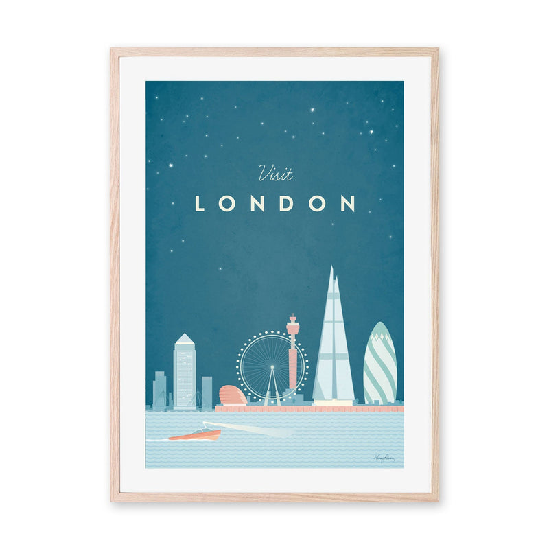 wall-art-print-canvas-poster-framed-Visit London, England , By Henry Rivers-GIOIA-WALL-ART