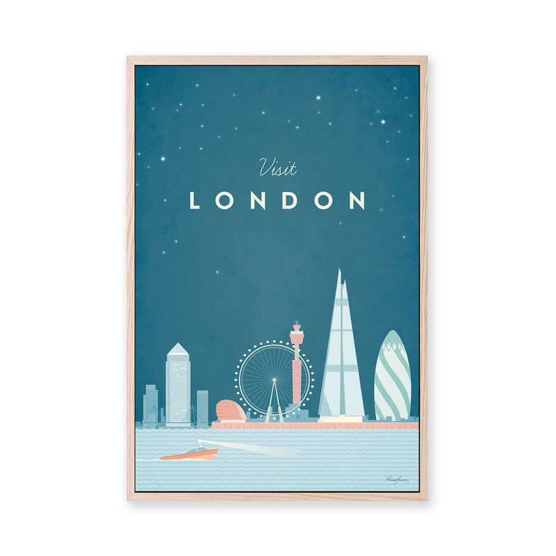 wall-art-print-canvas-poster-framed-Visit London, England , By Henry Rivers-GIOIA-WALL-ART