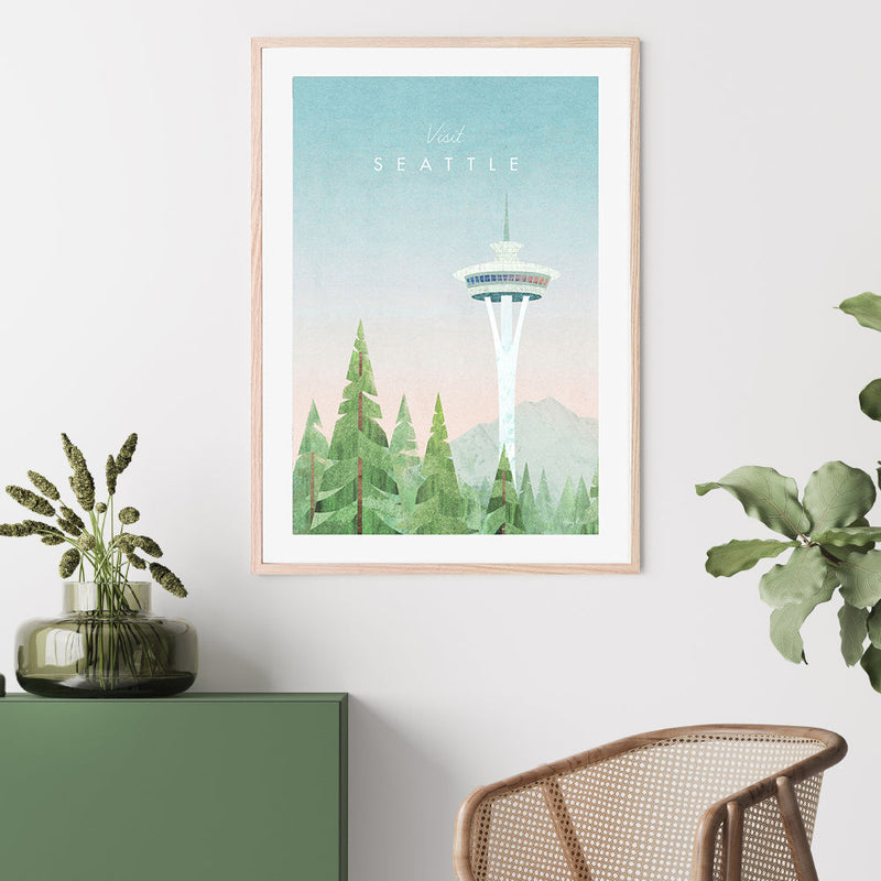 wall-art-print-canvas-poster-framed-Visit Seattle, United States , By Henry Rivers-GIOIA-WALL-ART