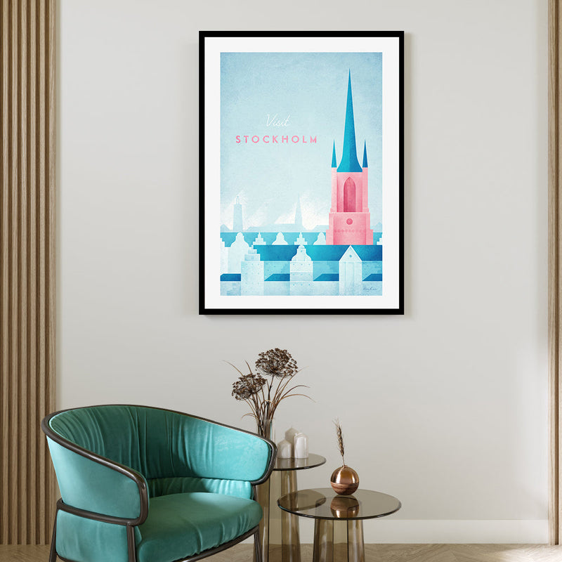 wall-art-print-canvas-poster-framed-Visit Stockholm, Sweden , By Henry Rivers-GIOIA-WALL-ART