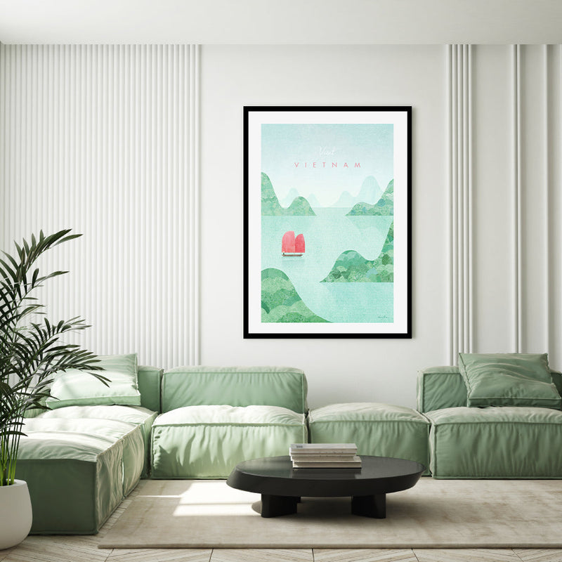 wall-art-print-canvas-poster-framed-Visit Vietnam , By Henry Rivers-GIOIA-WALL-ART