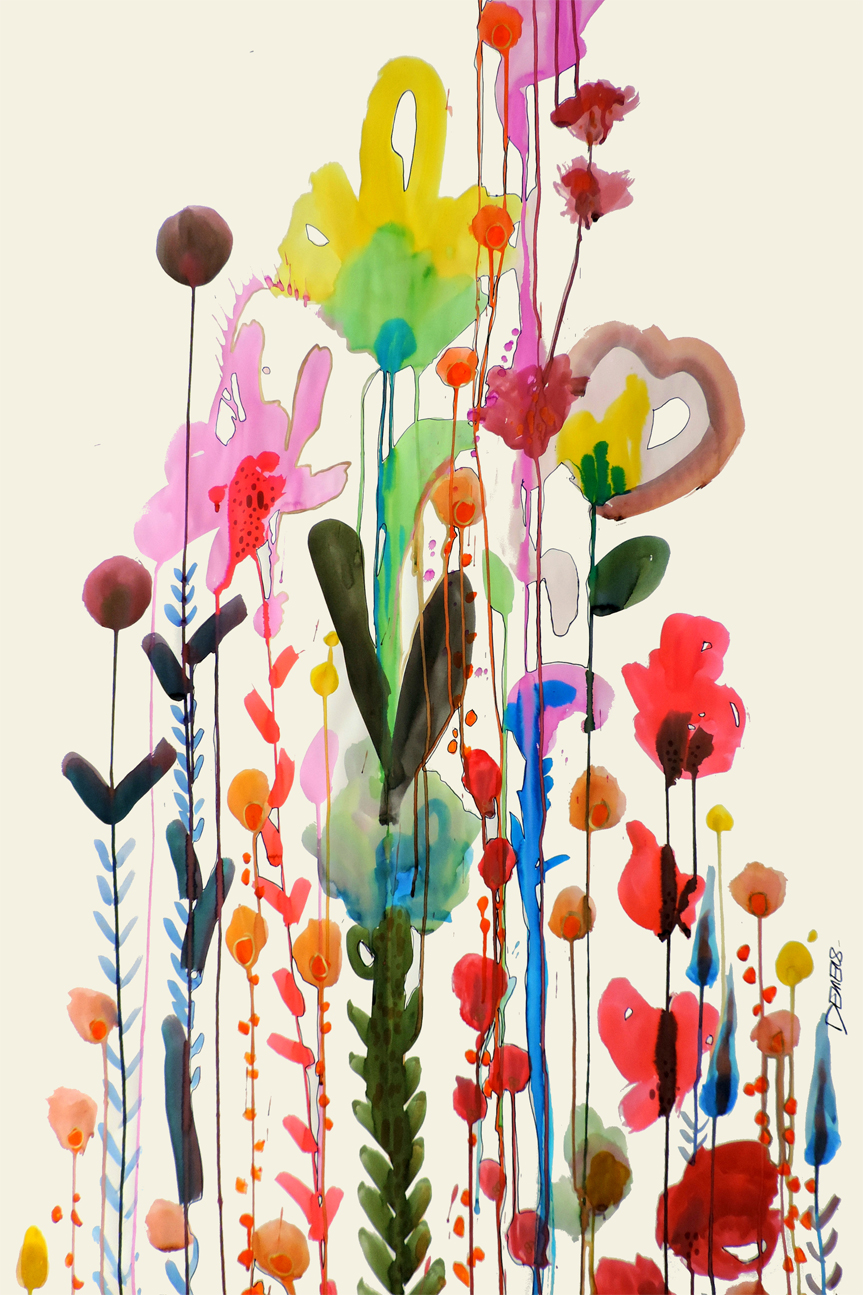 wall-art-print-canvas-poster-framed-Viva , By Sylvie Demers-1