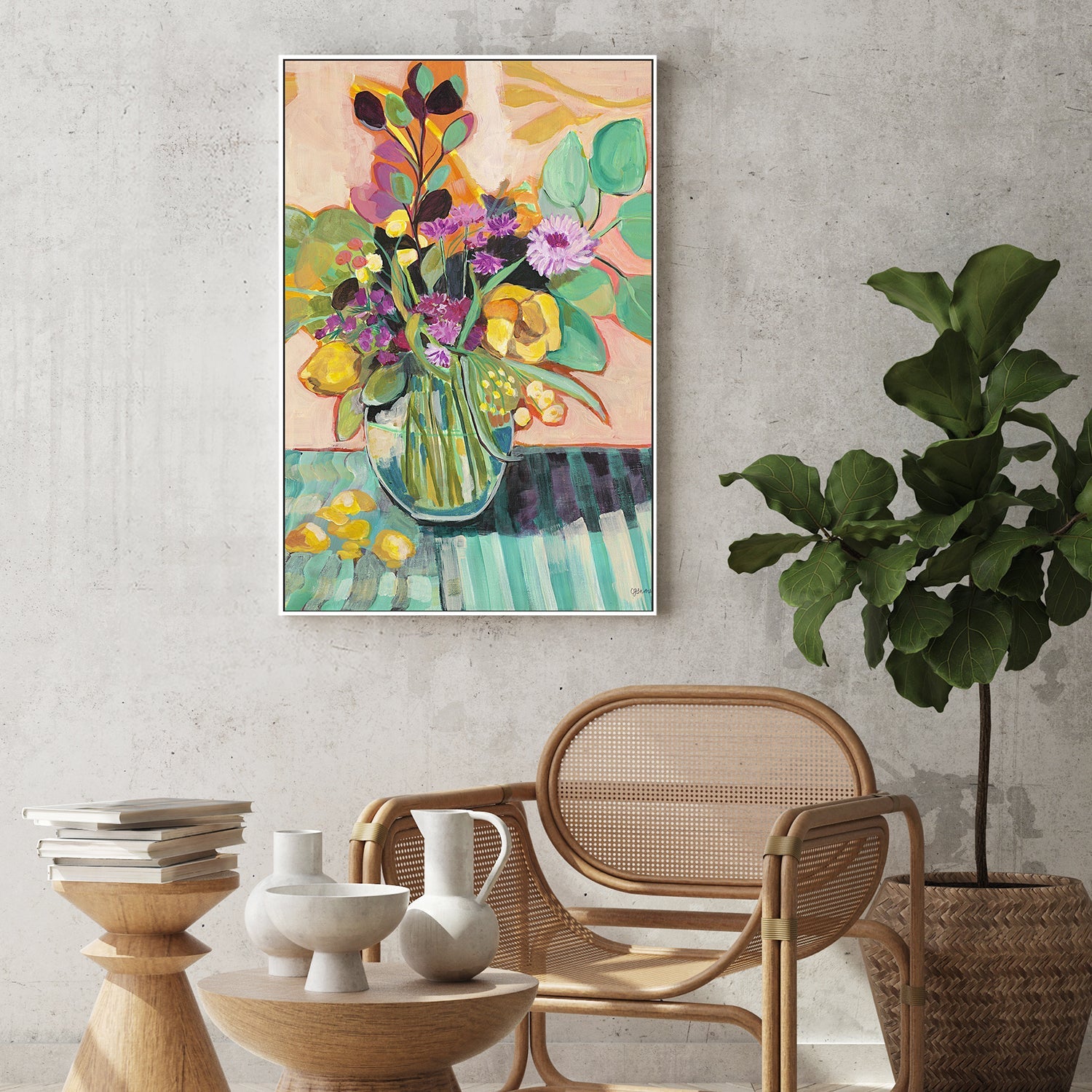 wall-art-print-canvas-poster-framed-Vivid Day , By CJ Swanson-7