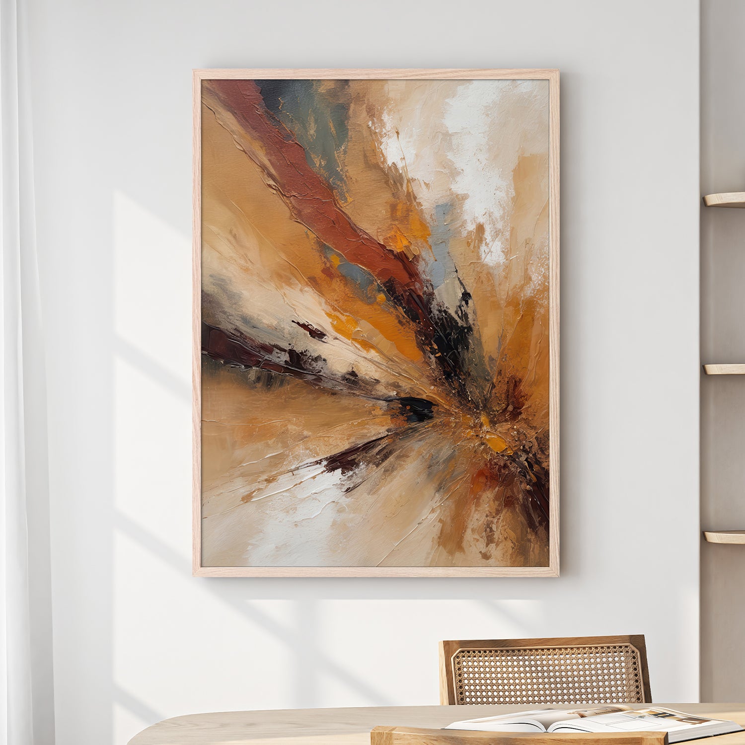 wall-art-print-canvas-poster-framed-volcanic eruption-2