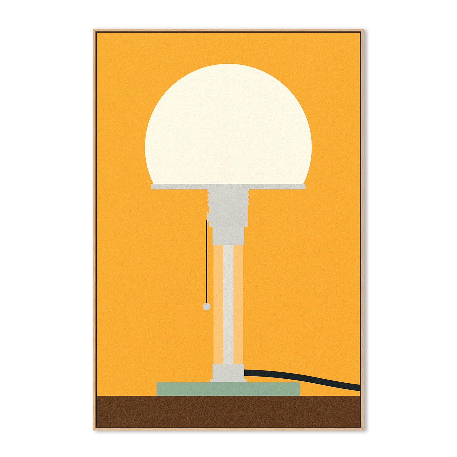 wall-art-print-canvas-poster-framed-Wagenfeld Lamp-4