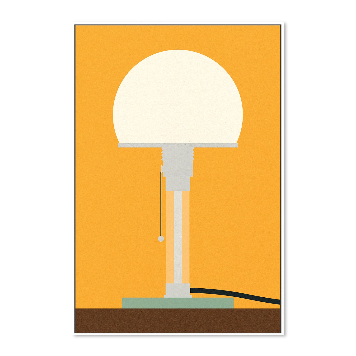 wall-art-print-canvas-poster-framed-Wagenfeld Lamp-5