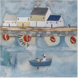 wall-art-print-canvas-poster-framed-Waiting Patiently-by-Louise O'hara-Gioia Wall Art