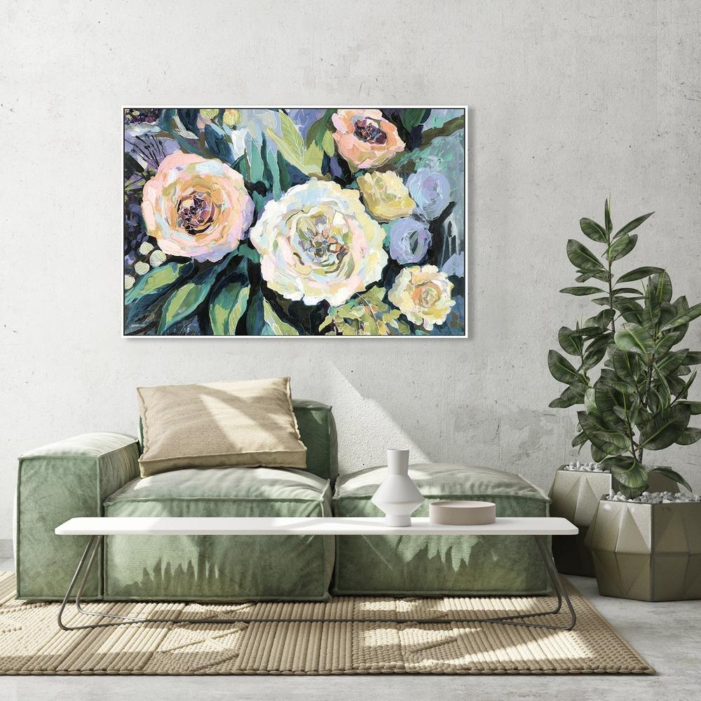 wall-art-print-canvas-poster-framed-Walk in the Garden Neutral-by-Jeanette Vertentes-Gioia Wall Art