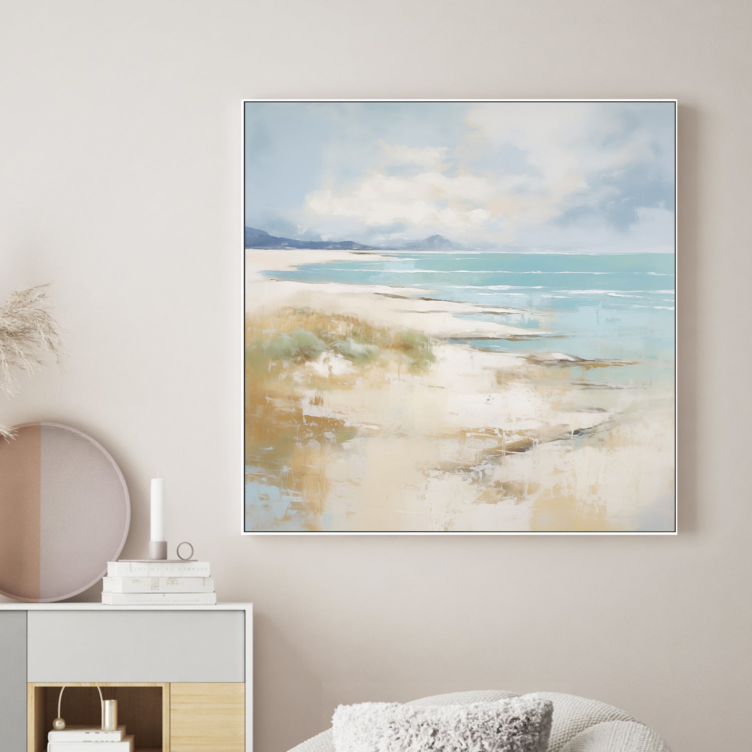 wall-art-print-canvas-poster-framed-Walk on the beach-2