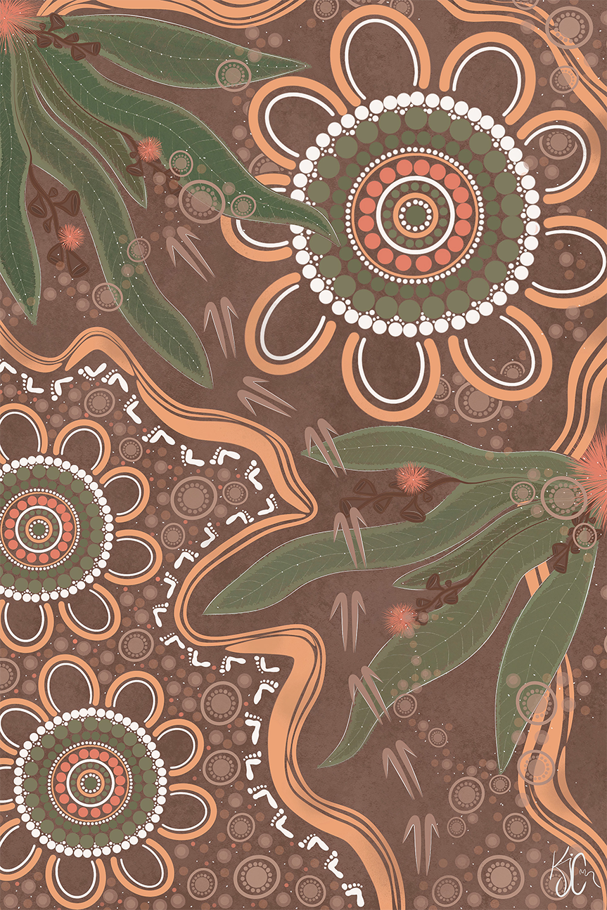 wall-art-print-canvas-poster-framed-Walkabout , By Kiz Costelloe-1