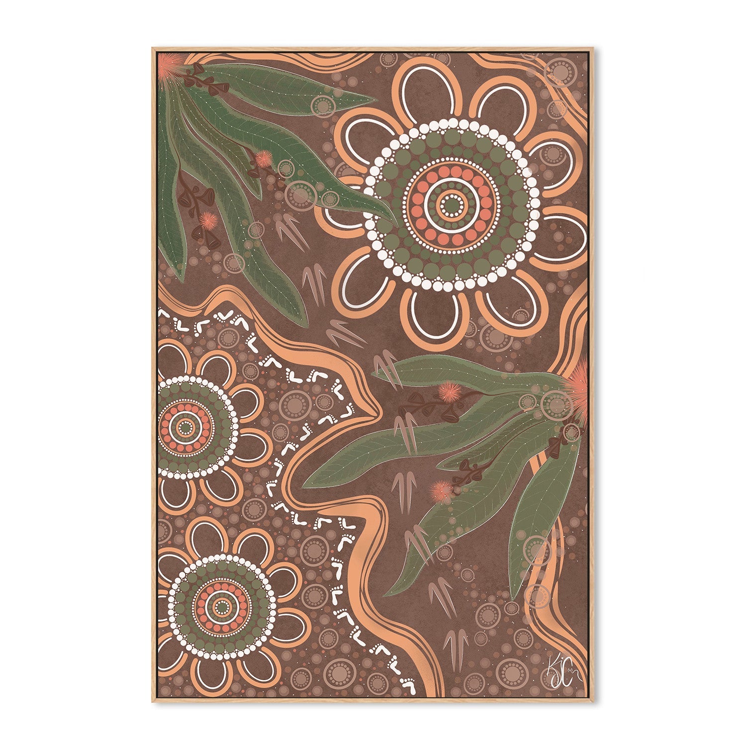 wall-art-print-canvas-poster-framed-Walkabout , By Kiz Costelloe-4