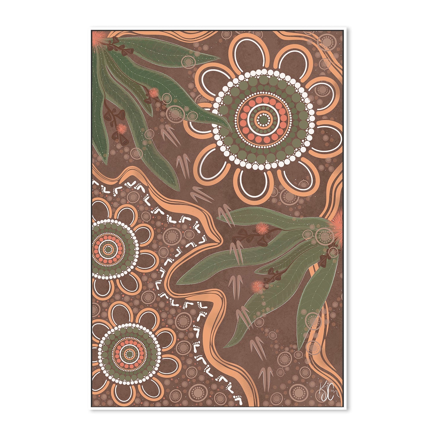 wall-art-print-canvas-poster-framed-Walkabout , By Kiz Costelloe-5