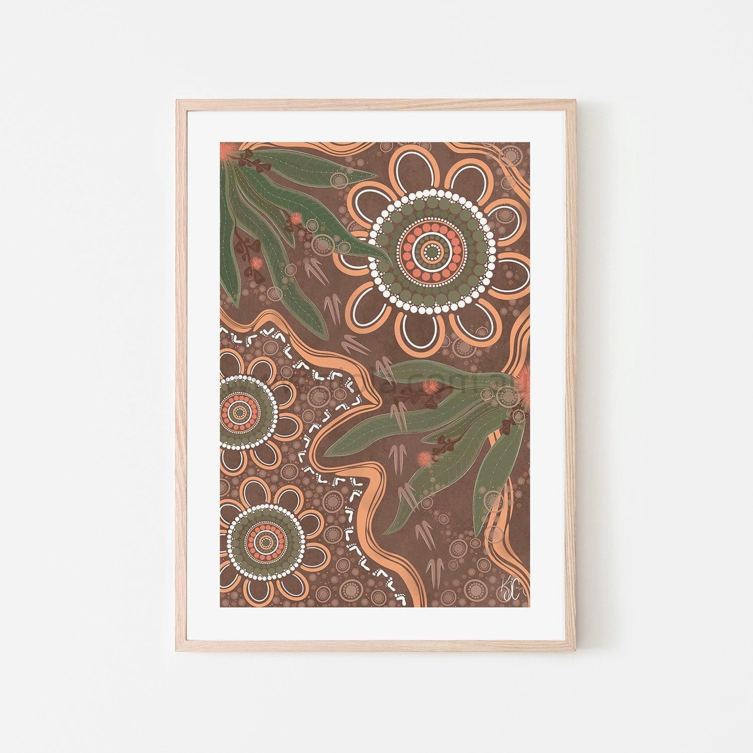wall-art-print-canvas-poster-framed-Walkabout , By Kiz Costelloe-6
