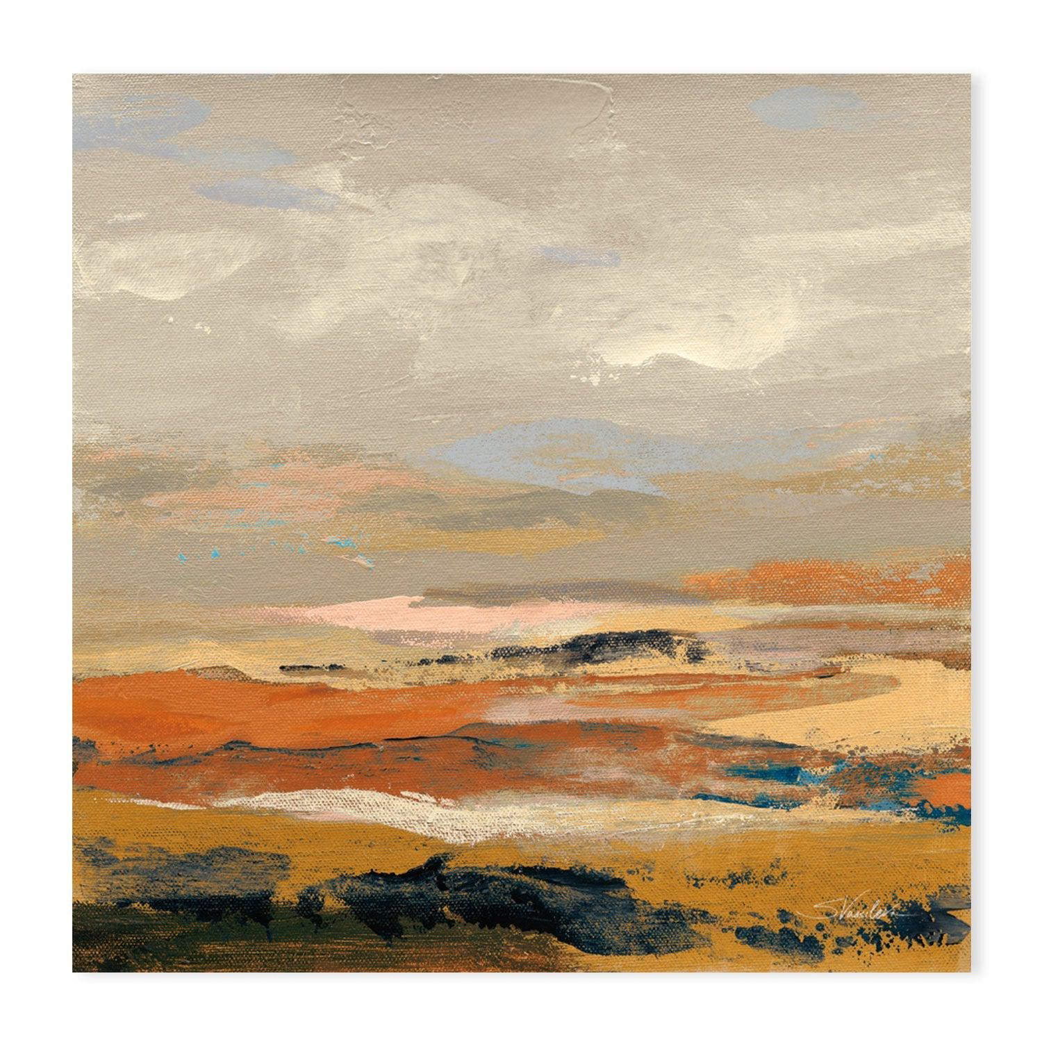 wall-art-print-canvas-poster-framed-Warm Bay, Set of 2-by-Silvia Vassileva-Gioia Wall Art