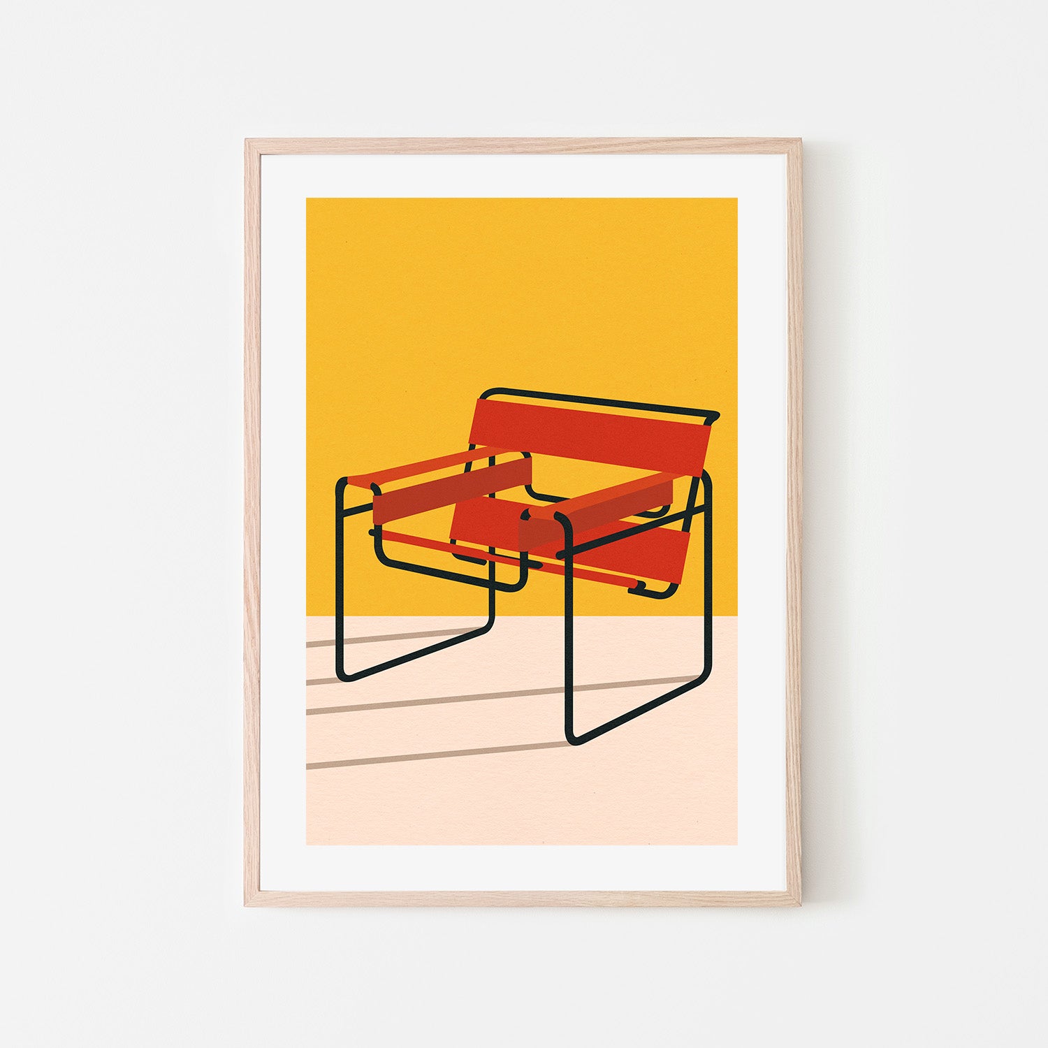 wall-art-print-canvas-poster-framed-Wassily Chair Marcel Breuer-6