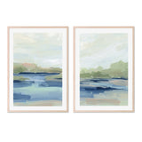 wall-art-print-canvas-poster-framed-Water Serenade, Style A & B, Set Of 2 , By Emily Wood-6