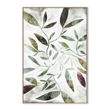 wall-art-print-canvas-poster-framed-Watercolour Leaves Green , By Dear Musketeer Studio-4