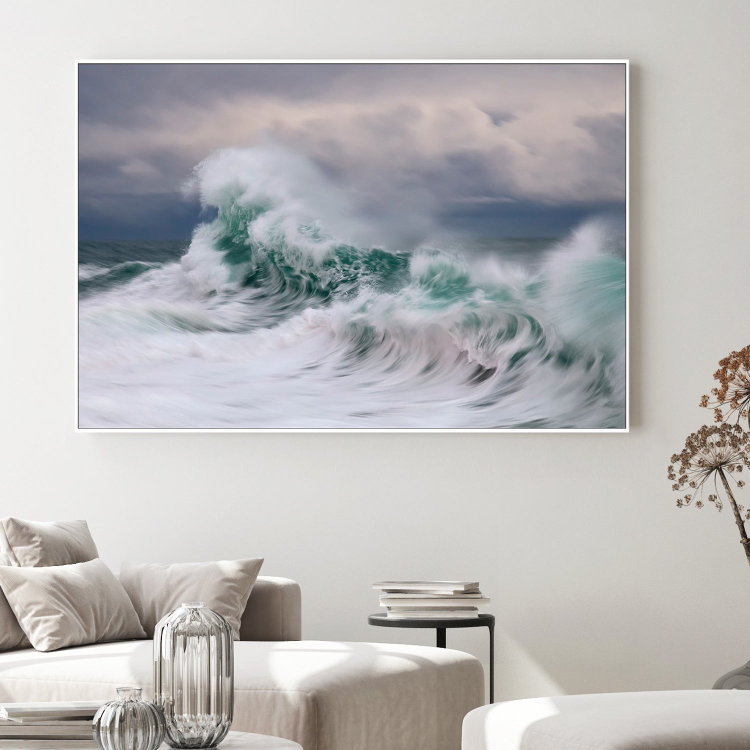 wall-art-print-canvas-poster-framed-Wave-2