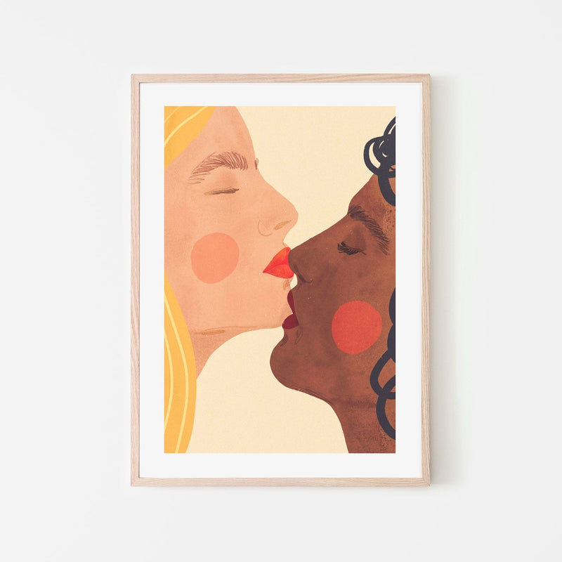 wall-art-print-canvas-poster-framed-We Are Love , By Gigi Rosado-GIOIA-WALL-ART