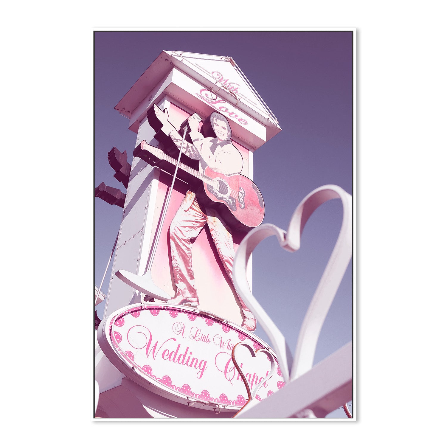 wall-art-print-canvas-poster-framed-Wedding Chappel Elvis Las Vegas-5