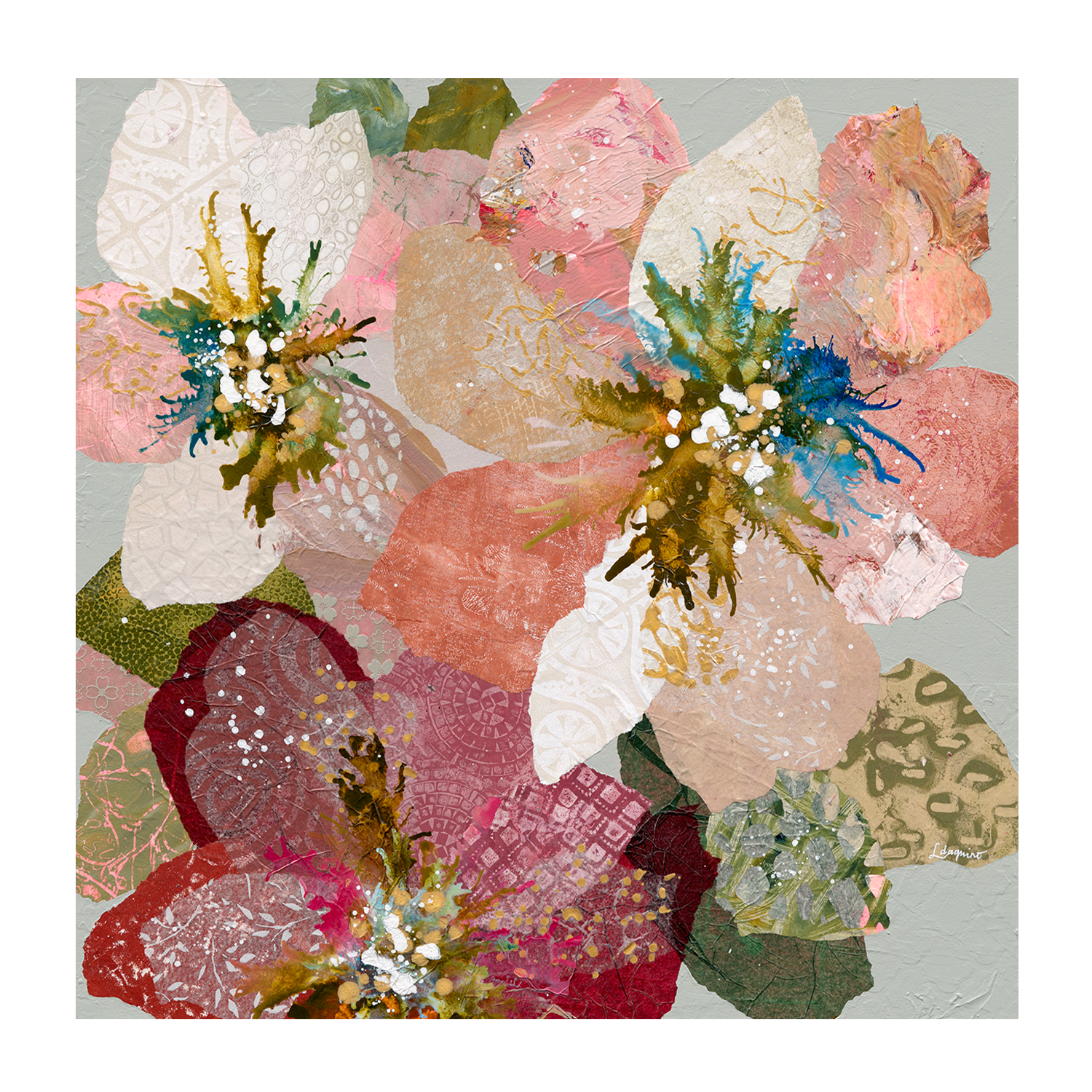 wall-art-print-canvas-poster-framed-When You Smile Like That & Daisy Jane, Set Of 2 , By Leanne Daquino-8