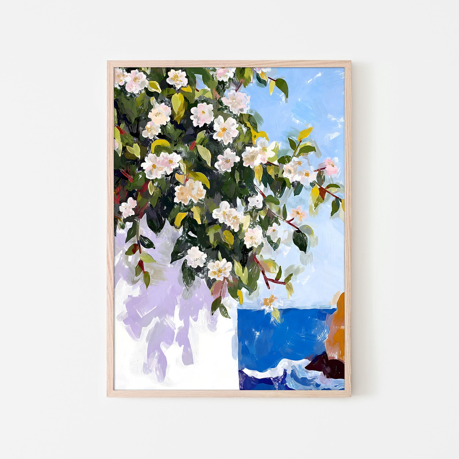 wall-art-print-canvas-poster-framed-Where The Blossoms Meet The Sea-6