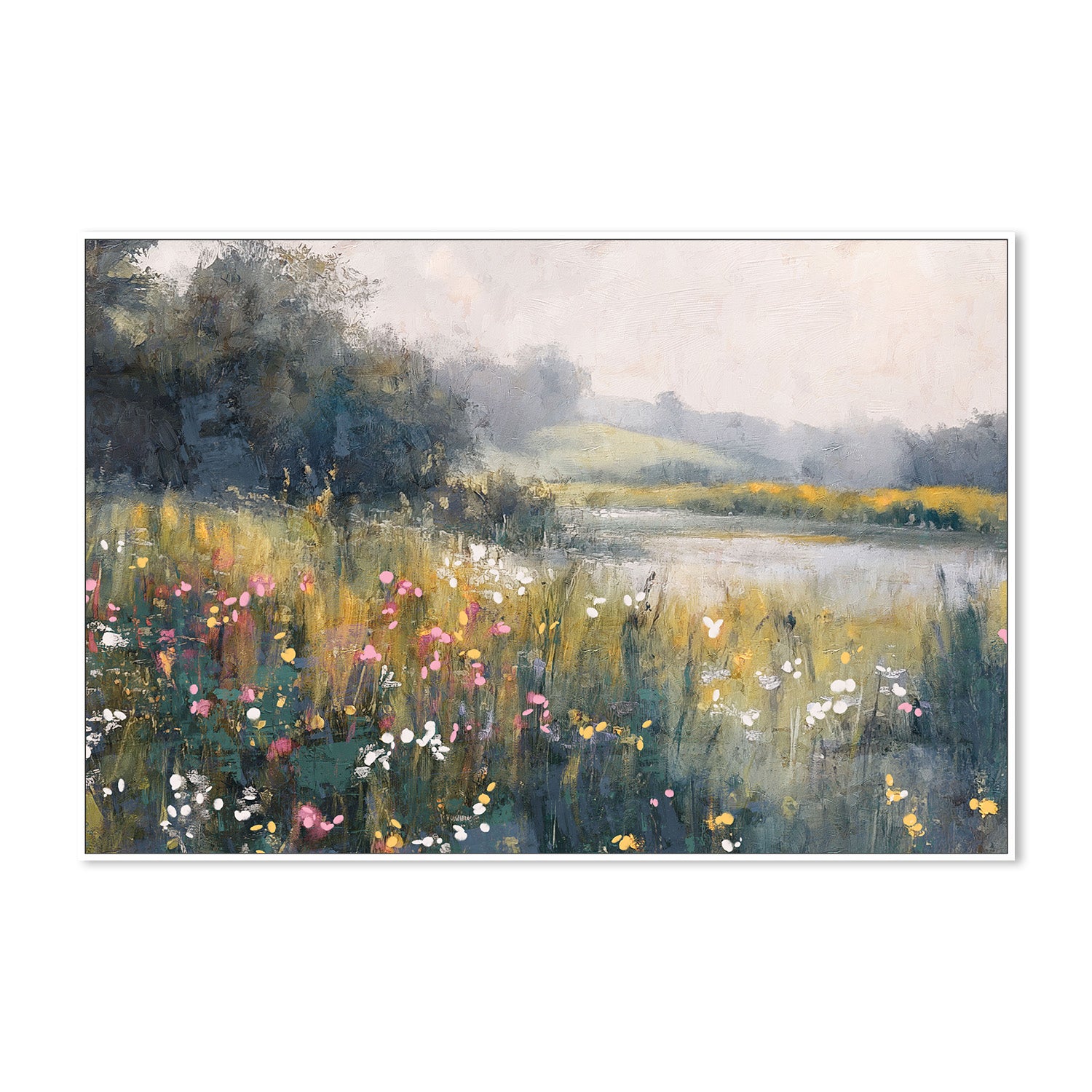 wall-art-print-canvas-poster-framed-Where the River Runs, Style A-5