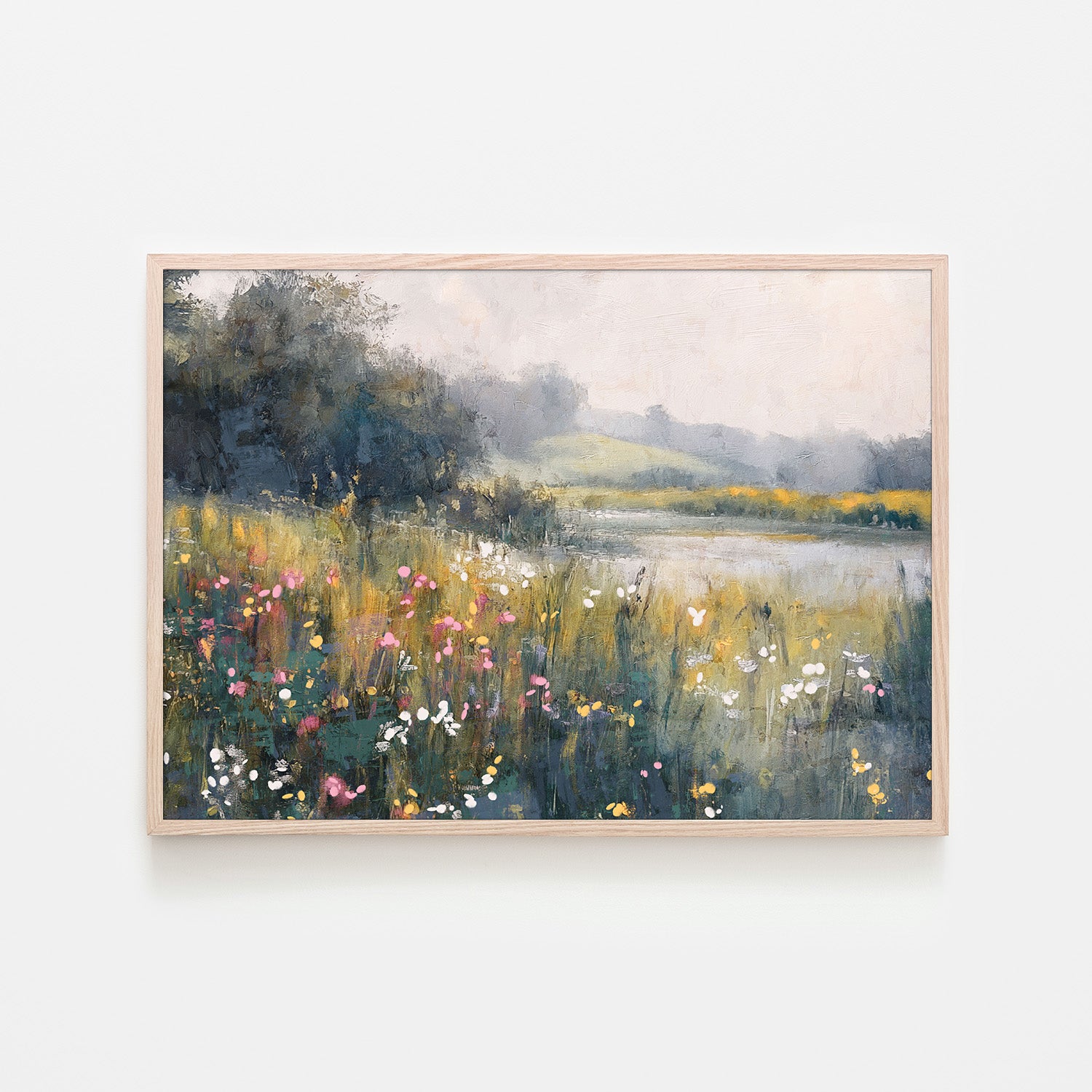 wall-art-print-canvas-poster-framed-Where the River Runs, Style A-6